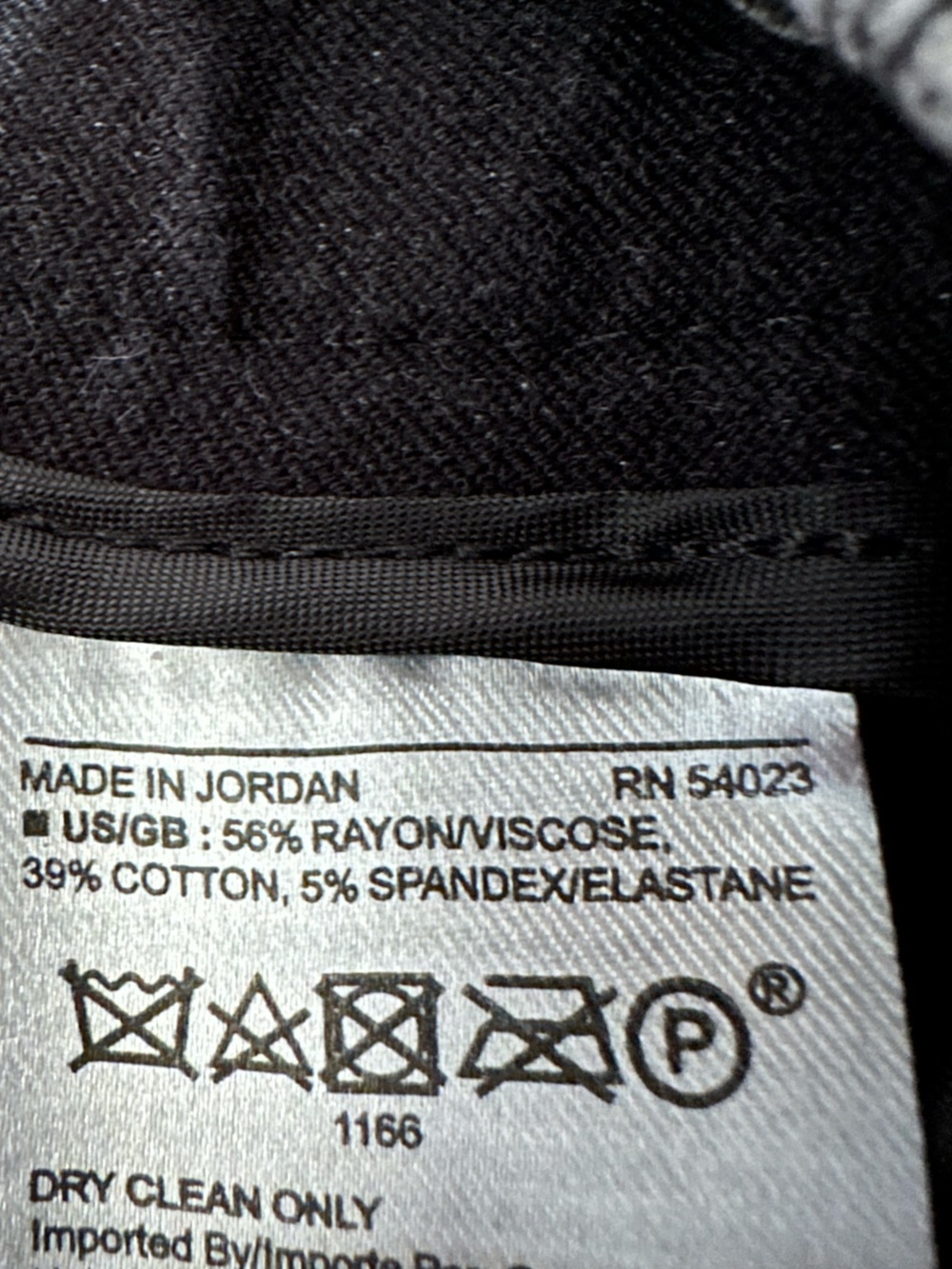 Banana Republic Floral Black Women's trousers/ dress pants size 2 petite - Picture 9 of 15